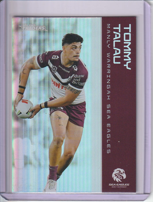 2025 NRL Traders - Tommy Talau 'Silver Parallel'
