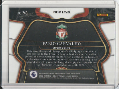 2022-23 Panini Select Premier League Soccer - Fabio Carvalho 'Field Level' RC Rookie