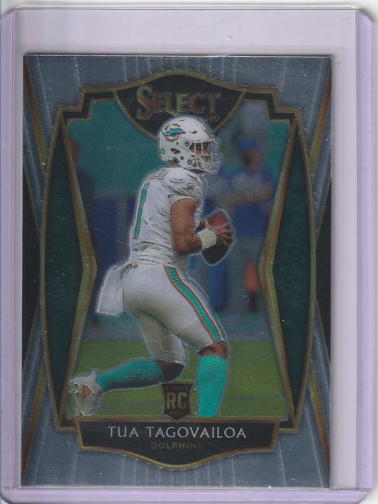 2020 Panini Select Football - Tua Tagovailoa 'Premier Level'  RC Rookie