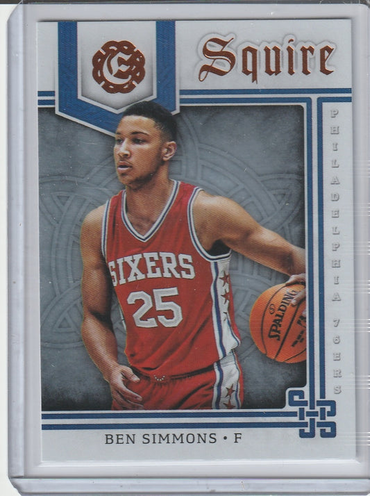 2016-17 Panini Excalibur Basketball - Ben Simmons 'Squire'