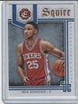 2016-17 Panini Excalibur Basketball - Ben Simmons 'Squire'
