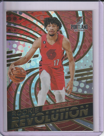 2022-23 Panini Revolution Basketball - Shaedon Sharpe 'Rookie Revolution' RC