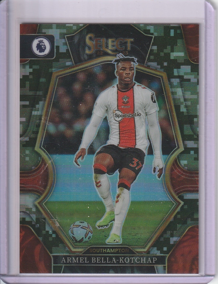 2022-23 Panini Select Premier League Soccer - Armel Bella-Kotchap 'Mezzanine Camo' /199
