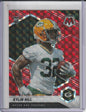2021 Panini Mosaic Football - Kylin Hill 'Red Prizm' RC Rookie