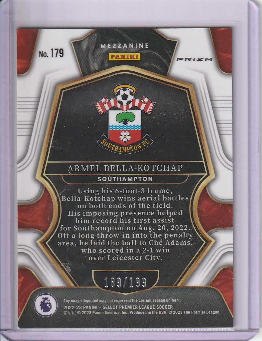 2022-23 Panini Select Premier League Soccer - Armel Bella-Kotchap 'Mezzanine Camo' /199