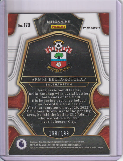 2022-23 Panini Select Premier League Soccer - Armel Bella-Kotchap 'Mezzanine Camo' /199