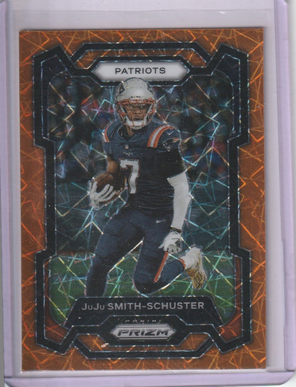 2023 Panini Prizm Football - JuJu Smith-Schuster 'Orange Lazer'