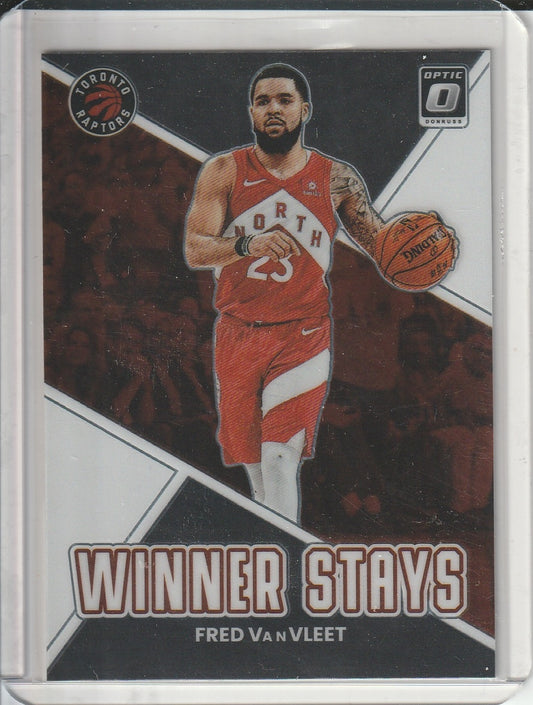 2022-23 Panini Donruss Optic Basketball - Fred VanVleet 'Winner Stays'