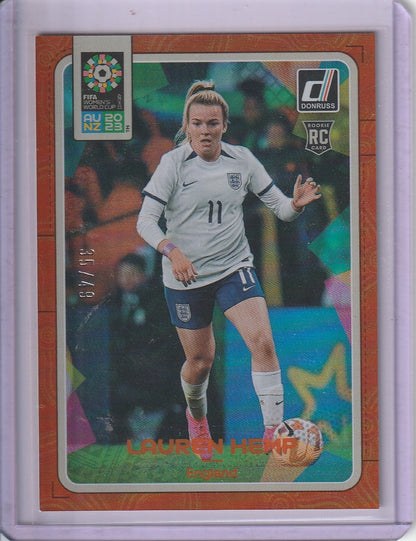 2023 Panini Donruss Fifa Womens World Cup 2023 - Lauren Hemp RC Rookie /49