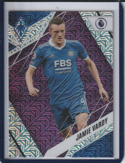2022-23 Panini Chronicles Phoenix Premier League Soccer - Jamie Vardy 'Purple Mojo'