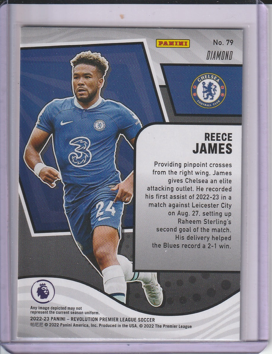2022-23 Panini Revolution Premier League Soccer - Reece James 'Diamond'