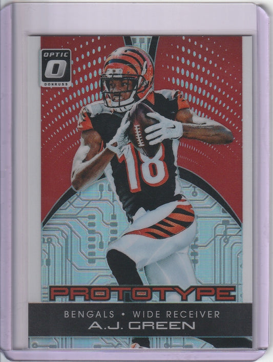 2016 Panini Donruss Optic Football - A.J Green 'Prototype' /99
