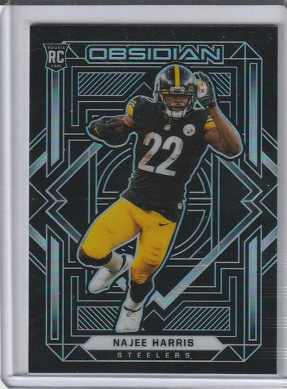 2021 Panini Obsidian Football - Najee Harris RC Rookie