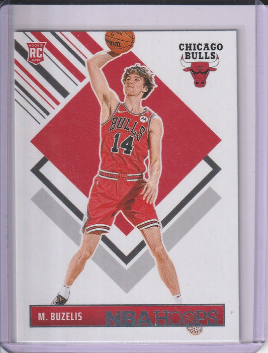 2024-25 Panini Hoops Basketball - Matas Buzelis 'Tribute' RC Rookie