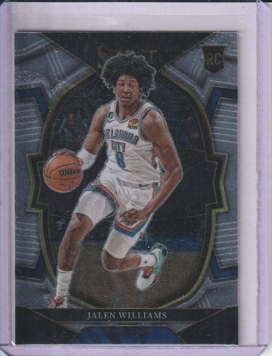 2022-23 Panini Select Basketball - Jalen Williams 'Concourse' RC Rookie