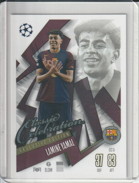 2025 Topps Match Attax - Lamine Yamal 'Classic Celebration'