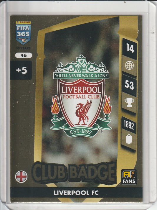 2025 Panini Fifa 2025 - Liverpool FC 'Club Badge'