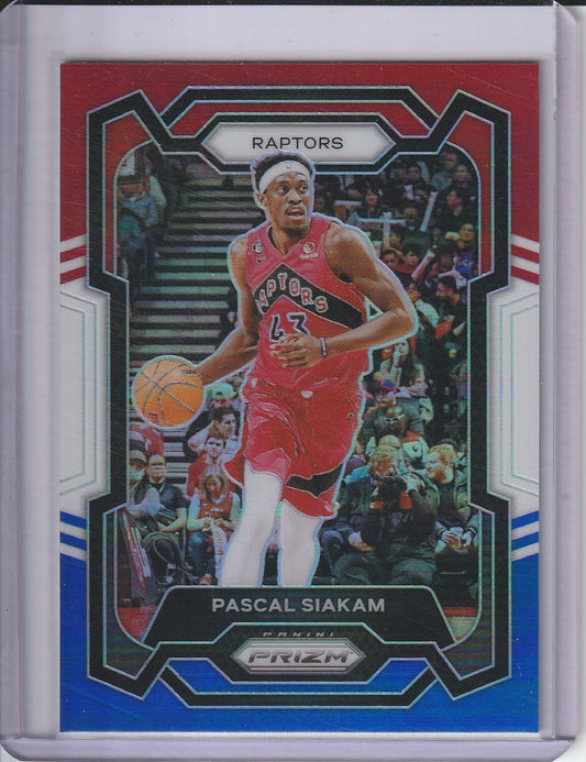 2023-24 Panini Prizm Basketball - Pascal Siakam 'Red, White, Blue'