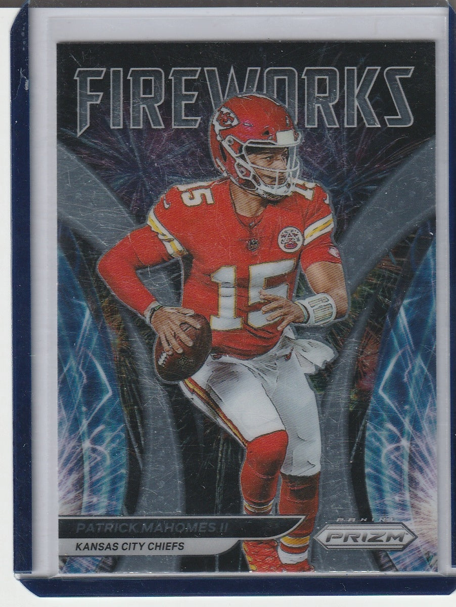 2021 Panini Prizm Football - Patrick Mahomes II 'Fireworks'