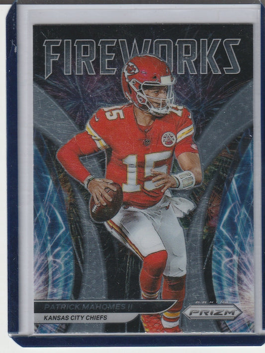 2021 Panini Prizm Football - Patrick Mahomes II 'Fireworks'