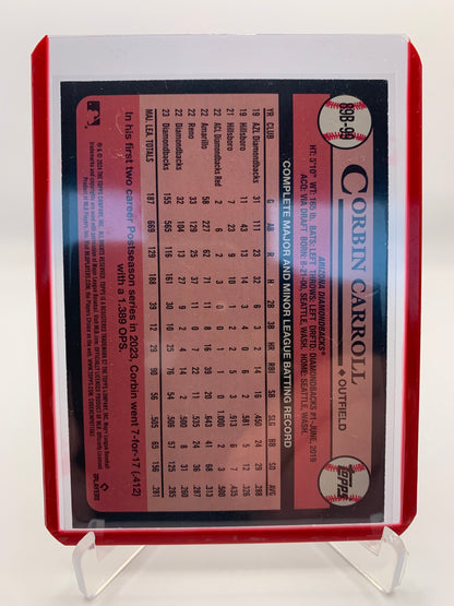 2024 Topps MLB Series One - Corbin Carroll ‘89-24 35 Years Anniversary’