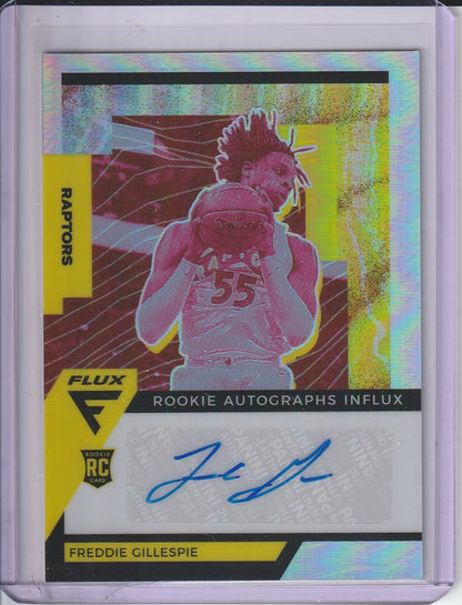 2020-21 Panini Flux Basketball - Freddie Gillespie 'Rookie Autographs Influx' RC