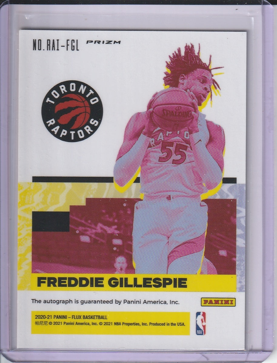 2020-21 Panini Flux Basketball - Freddie Gillespie 'Rookie Autographs Influx' RC