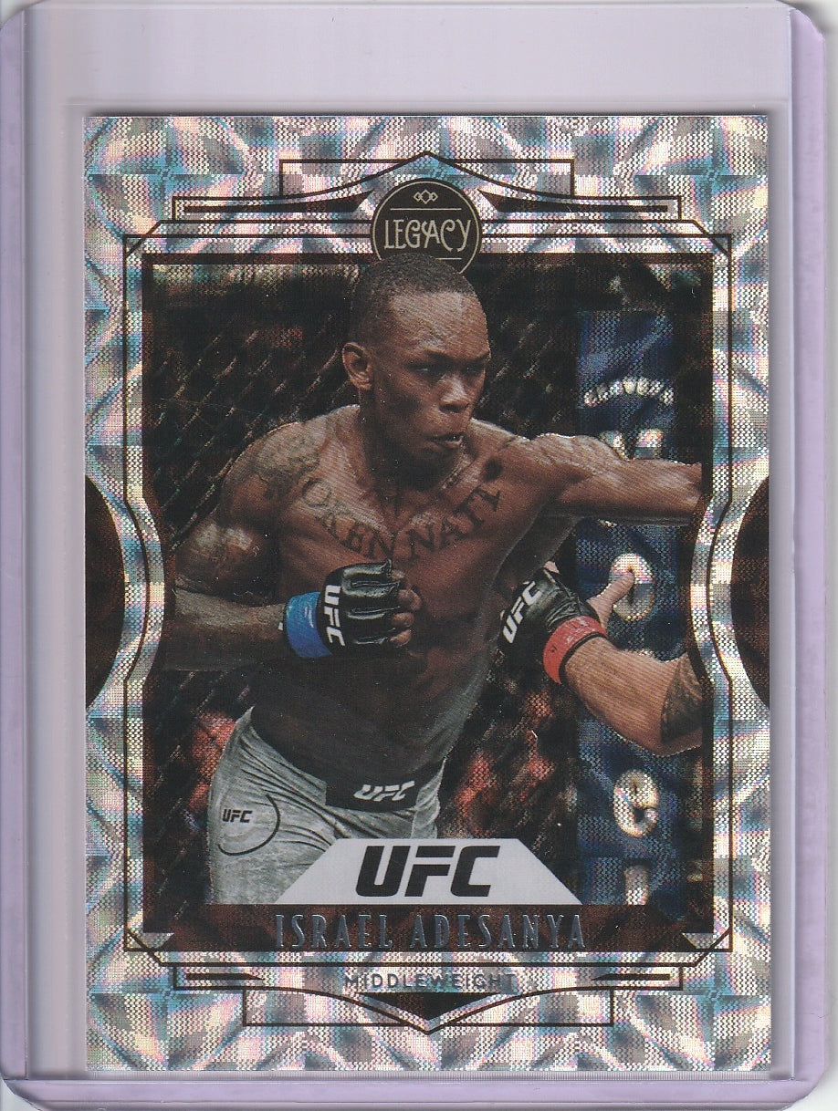 2021 Panini Chronicles Legacy UFC - Israel Adesanya 'Asia Scope'