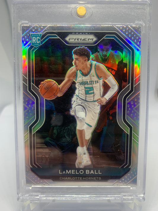 2020-21 Panini Prizm Basketball - LaMelo Ball ‘Silver Prizm’ RC Rookie Holo