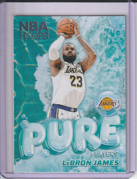 2024-25 Panini Hoops Basketball - LeBron James 'Pure Players'