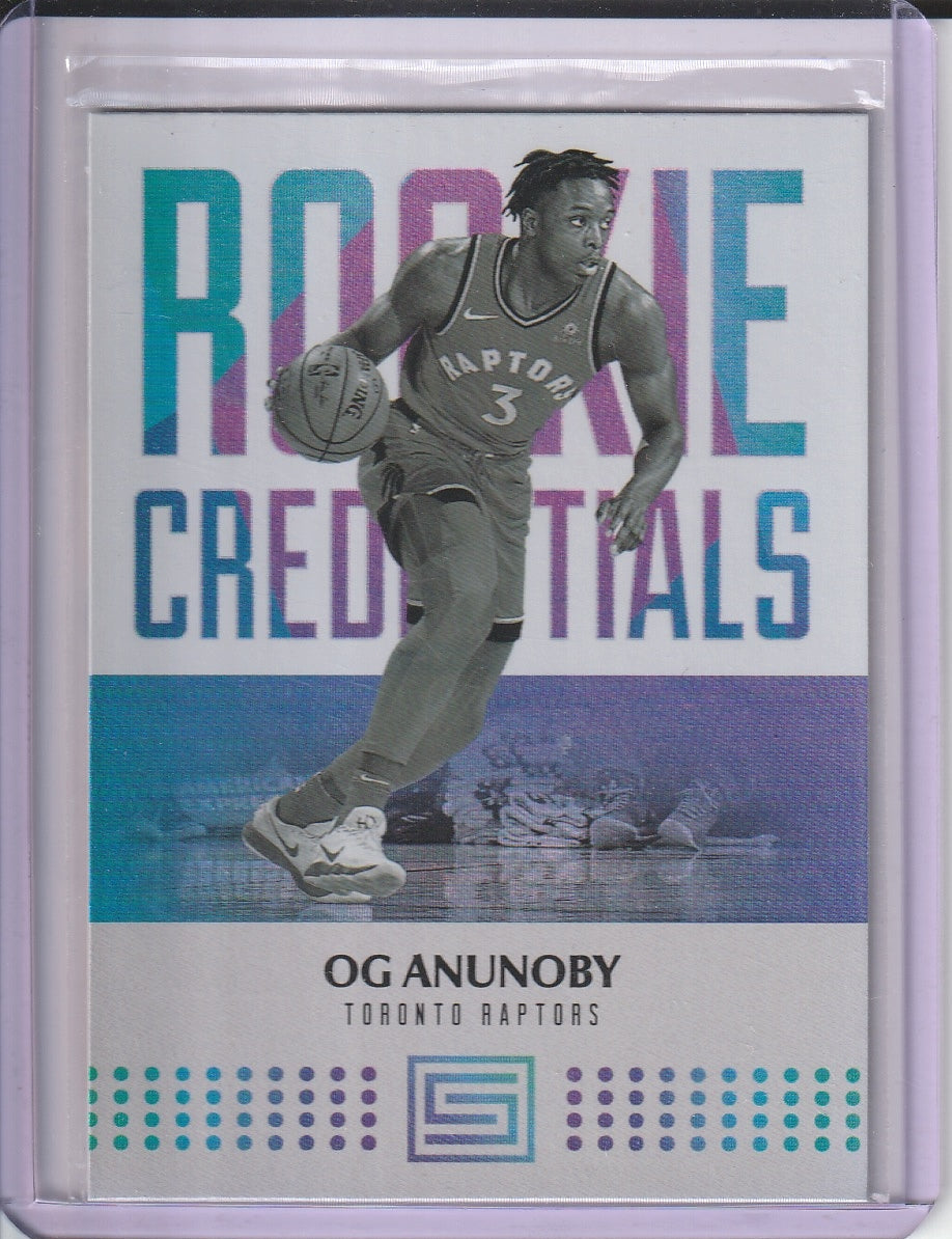2017-18 Panini Status Basketball - OG Anunoby 'Rookie Credentials' RC