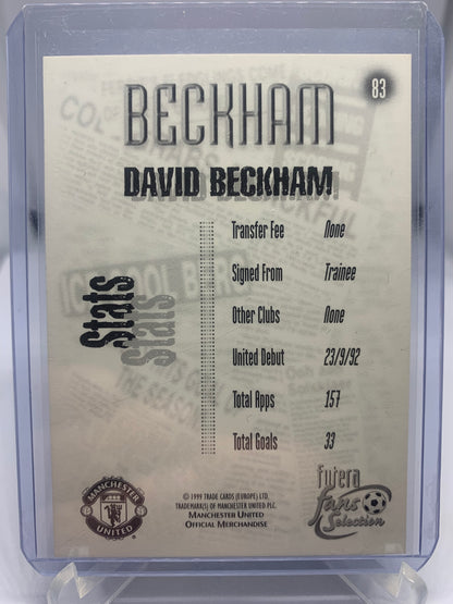1999 Futera - David Beckham ‘Fans Selection’