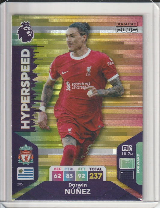 2024 Panini Adrenalyn XL Premier League PLUS - Darwin Nunez 'Hyperspeed'