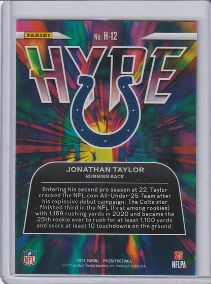 2021 Panini Prizm Football - Jonathan Taylor 'Hype'