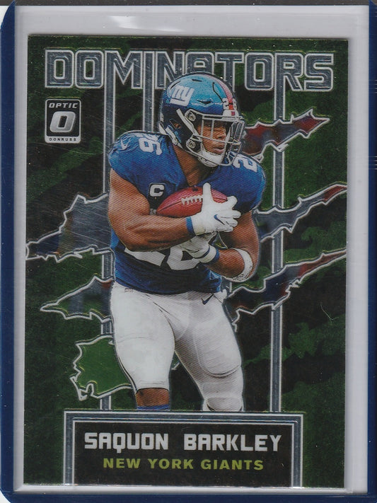 2020 Panini Donruss Optic Football - Saquon Barkley 'Dominators'