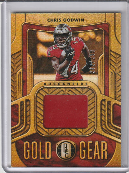 2022 Panini Gold Standard Football - Chris Godwin 'Gold Gear' /299 *Game Worn*