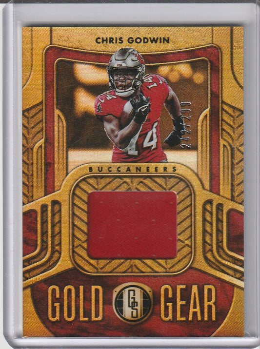 2022 Panini Gold Standard Football - Chris Godwin 'Gold Gear' /299 *Game Worn*