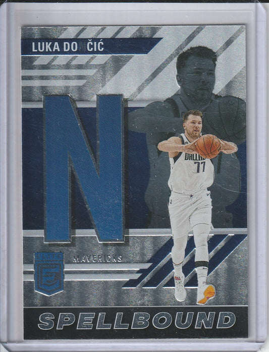 2023-24 Panini Donruss Elite Basketball - Luka Doncic 'Spellbound N'