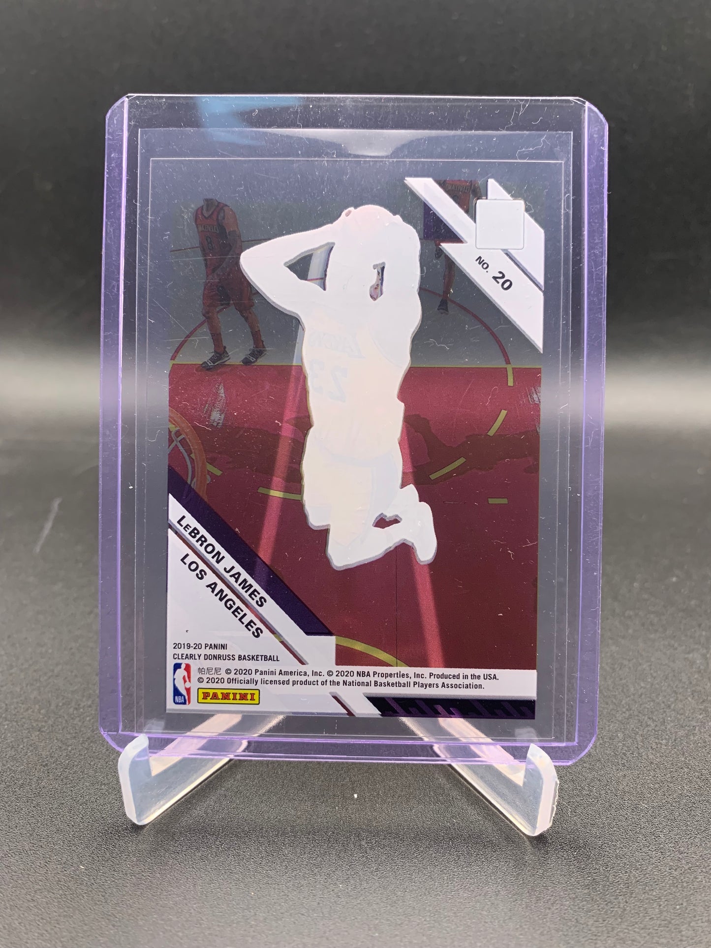 2019-20 Panini Donruss Clearly - LeBron James