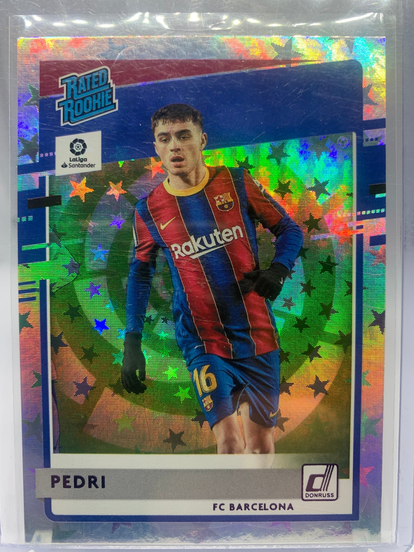 2020-21 Panini Chronicles Donruss Soccer - Pedri ‘Rated Rookie Astro’