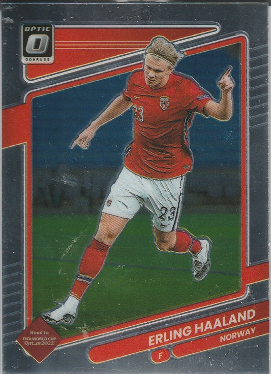 2021-22 Panini Donruss Soccer - Erling Haaland 'Optic Silver'