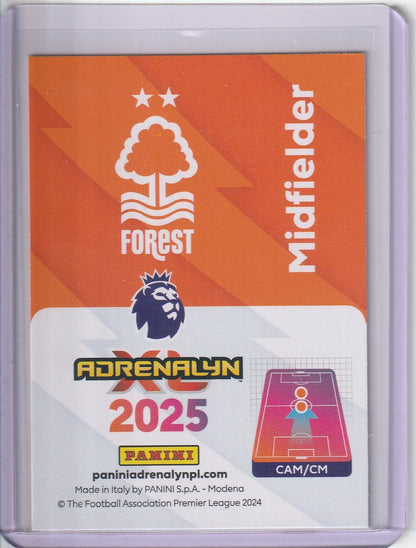 2025 Panini Adrenalyn XL Premier League - Morgan Gibbs-White 'Midfield Master'