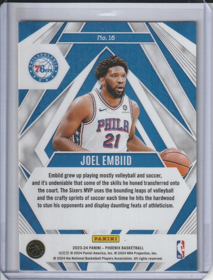 2023-24 Panini Phoenix Basketball - Joel Embiid 'Paragon'