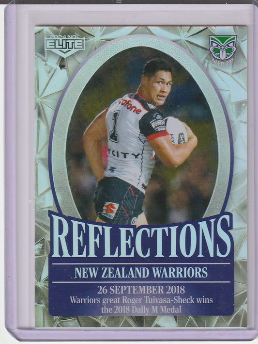 2024 NRL Elite - New Zealand Warriors 'Reflections'