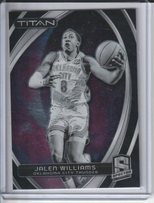 2023-24 Panini Spectra Basketball - Jalen Williams 'Titan'