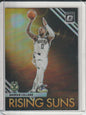 2023-24 Panini Donruss Optic Basketball - Damian Lillard 'Rising Suns' Silver Prizm Holo