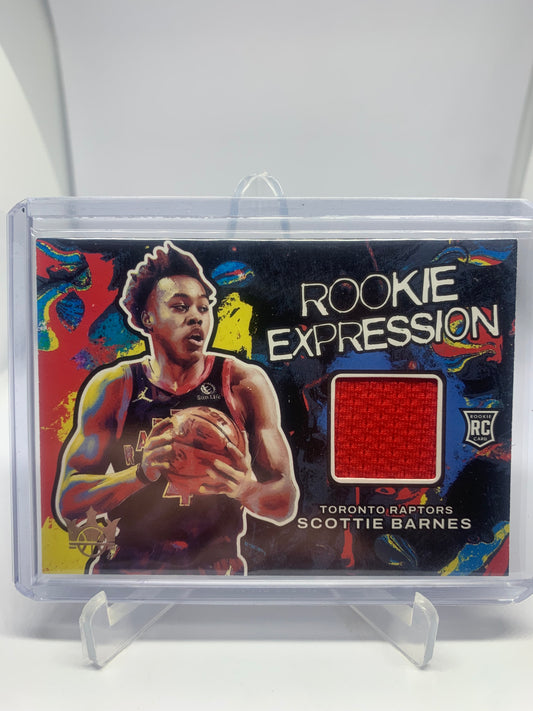 2021-22 Panini Court Kings Basketball - Scottie Barnes ‘Rookie Expression’ RC Relic