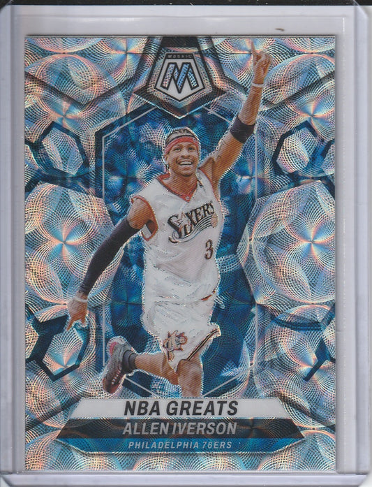 2023-24 Panin Mosaic Basketball - Allen Iverson 'NBA Greats' Scope Prizm
