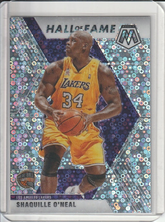 2019-20 Panini Mosaic Basketball - Shaquille O'Neal 'Fast Break Disco' Prizm