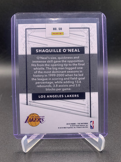 2019 Panini The National - Shaquille O’Neal ‘Legends’ Holo /299